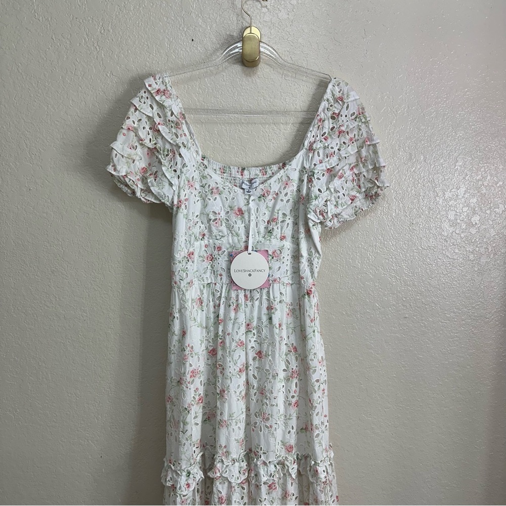 loveshackfancy Clementine floral dress Size 8 - Picture 10 of 16